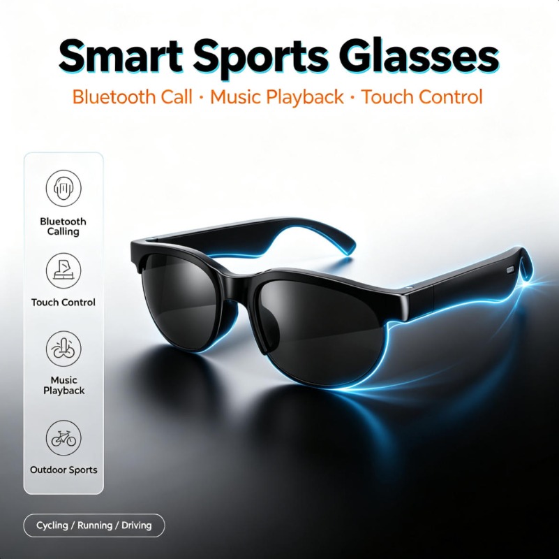 XG88 PRO Açık Kulaklı Akıllı B - Smart Glasses Lens incelemesi ve fiyatı