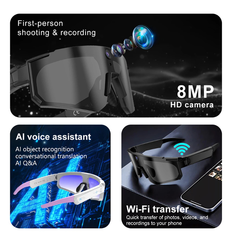 Mijia Al Akıllı Gözlük Bisikle - Smart Glasses Lens incelemesi ve fiyatı